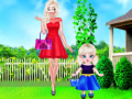 Game Mother & Baby Elsa Photoshoot