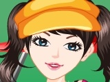 Jeu Golf girl dressup