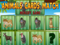 Game Animals Cards Match 