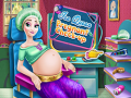 Jeu Ice Queen Pregnant Check-Up 