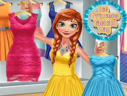 Jeu Journée de la mode Ice Princess