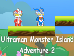 Jeu Ultraman Monster Island Aventure 2 .