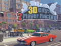 Game 3D City: 2 Player Racing