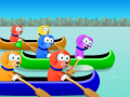 Game The big Puppy Canoe race