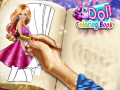 Game Doll Coloring Book