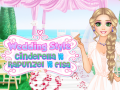 Game Wedding Style Cinderella vs Rapunzel vs Elsa