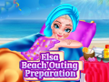 Game Elsa Beach Outing Preparation