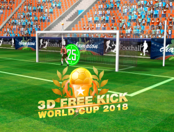 Jeu 3D Coupe du Monde de Coup franc 2018 