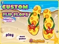 Jeu Custom Flip Flops