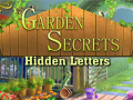 Jeu Garden Secrets Hidden Letters