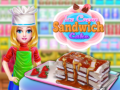 Game Ice Cream Sandwich Cake