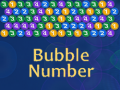 Jeu Bubble Number