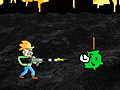 Jeu Clock Mow Down