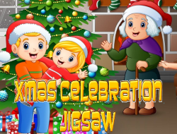 Jeu Puzzle de fête de Noël 