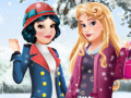 Game Aurora and Snow White Winter Fashion