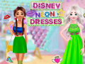 Jeu Disney Neon Dresses