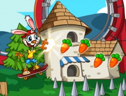 Jeu Patineur lapin .