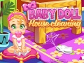 Game Baby Doll House Cleaning