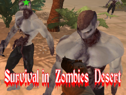 Jeu Survie dans le désert des zombies