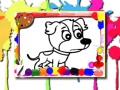 Game Dogs Coloring Book
