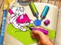 Game Pets Coloring Book
