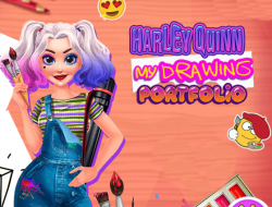 Jeu Harley Quinn: mon portfolio de dessin 