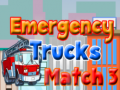 Jeu Emergency Trucks Match 3