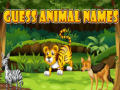 Jeu Guess Animal Names