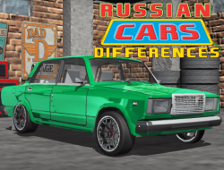 Jeu Différences voitures russes 