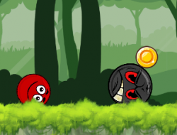 Jeu Ball Hero Adventure: Balle Bounce Rouge .