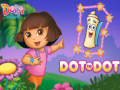 Game Dora The explorer Dot to Dot