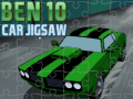 Game Ben 10 Car Jigsaw 