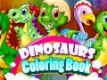 Jeu Dinosaurs Coloring Book