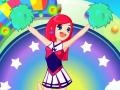 Jeu Beautiful Cheerleader Dress Up