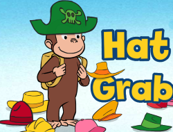 Jeu Curieux George Hat Grab .