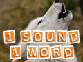 Game 1 Sound 1 Word