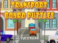 Jeu Transport Board Puzzles