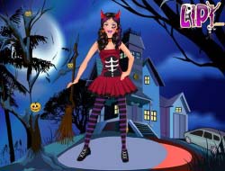 Jeu Halloween Party Doll Fashion 