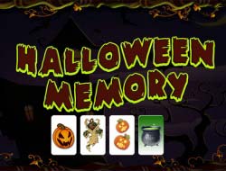 Jeu Mémoire d'halloween 