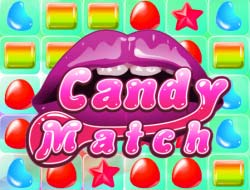 Jeu Bonbons match .