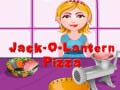 Game Jack-O-Lantern Pizza