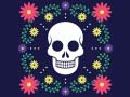 Game Colorful Skull Jigsaw
