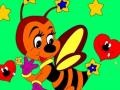 Jeu Kid`s coloring: Little bee