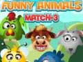 Jeu Funny Animals Match 3