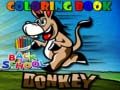 Jeu Back To School Coloring Book Donkey