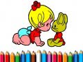 Jeu Back To School: Aby Girl Coloring