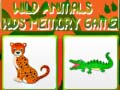 Game Wild Animals Kids Memory game