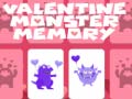 Jeu Valentine Monster Memory