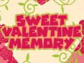 Jeu Sweet Valentine Memory