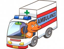 Jeu Puzzle d'ambulance de dessin animé 